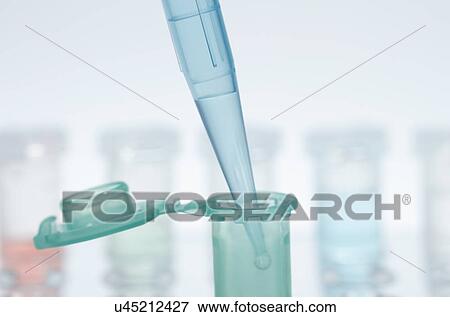 Still life of micropipette pipetting liquid into microcentrifuge tube View Large Photo Image Stock Photo - Still life of micropipette pipetting liquid into microcentrifuge tube. Fotosearch