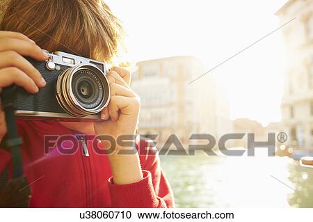 Young boy exploring with camera, Venice, Italy View Large Photo Image Stock Image - Young boy exploring with camera, Venice, Italy. Fotosearch