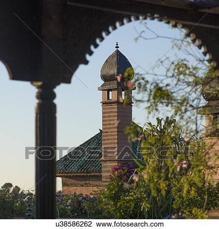 Stock Image - Architectural detail of the La Sultana Hotel, Medina, Marrakesh, Morocco. Fotosearch