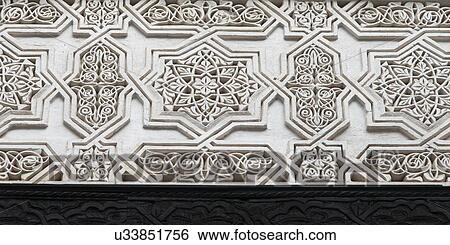 Stock Photograph - Architecture detail of the La Sultana Hotel, Medina, Marrakesh, Morocco. Fotosearch