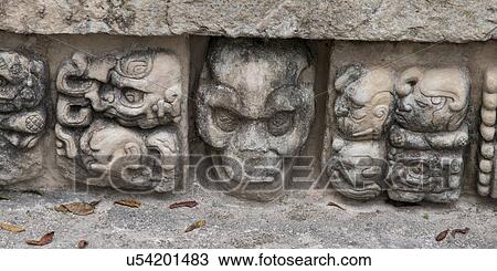 Carving details at an archaeological site, Copan, Copan Ruinas, Copan Department, Honduras View Large Photo Image Stock Image - Carving details at an archaeological site, Copan, Copan Ruinas, Copan Department, Honduras. Fotosearch