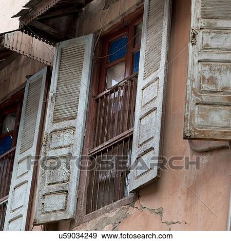 Close-up of a window of house, Marrakesh, Morocco View Large Photo Image Stock Photo - Close-up of a window of house, Marrakesh, Morocco. Fotosearch