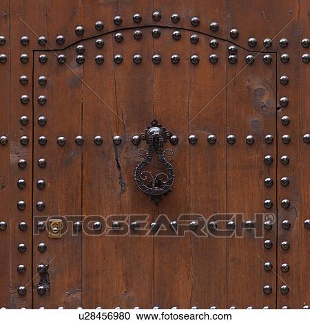 Closed door, Marrakesh, Morocco View Large Photo Image Stock Image - Closed door, Marrakesh, Morocco. Fotosearch