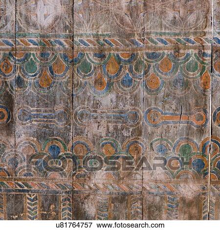 Decorative detail of wooden wall, Morocco View Large Photo Image Stock Photo - Decorative detail of wooden wall, Morocco. Fotosearch