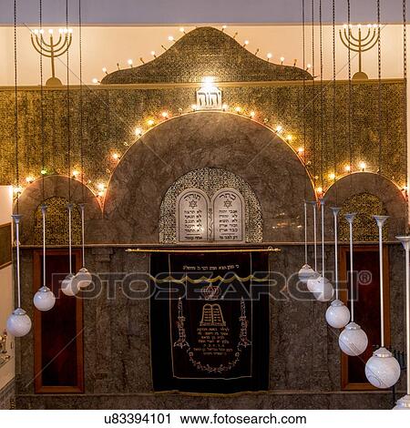 Interiors of Lezama Synagogue, Mellah, Medina, Marrakesh, Morocco View Large Photo Image Stock Image - Interiors of Lezama Synagogue, Mellah, Medina, Marrakesh, Morocco. Fotosearch