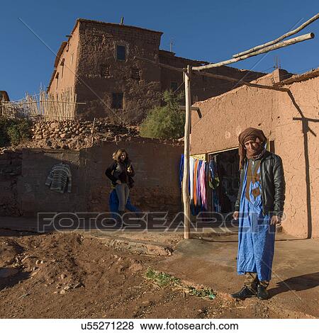 People at fortress, Ait Benhaddou, Ouarzazate, Souss-Massa-Draa, Morocco View Large Photo Image Stock Photo - People at fortress, Ait Benhaddou, Ouarzazate, Souss-Massa-Draa, Morocco. Fotosearch