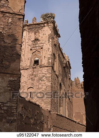 Ruins of a Kasbah, Telouet, Ouarzazate, Morocco View Large Photo Image Stock Photo - Ruins of a Kasbah, Telouet, Ouarzazate, Morocco. Fotosearch