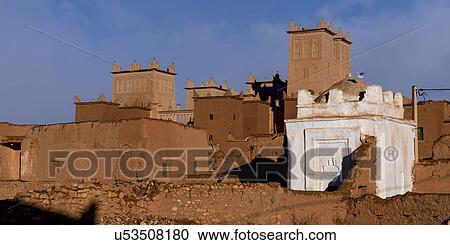 Ruins of traditional buildings, Ouarzazate, Morocco View Large Photo Image Stock Image - Ruins of traditional buildings, Ouarzazate, Morocco. Fotosearch