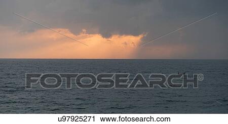 Sea at sunset, Utila, Bay Islands, Honduras View Large Photo Image Stock Image - Sea at sunset, Utila, Bay Islands, Honduras. Fotosearch
