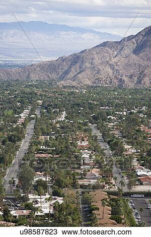 Residential district and mountains View Large Photo Image Stock Image - Residential district and mountains. Fotosearch