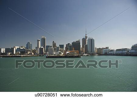 Stock Image - Auckland, New Zealand. Fotosearch