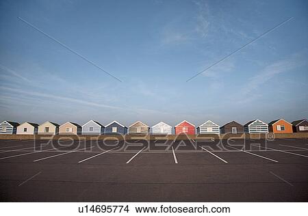 Beach huts, Southwold, Suffolk, UK View Large Photo Image Picture - Beach huts, Southwold, Suffolk, UK. Fotosearch