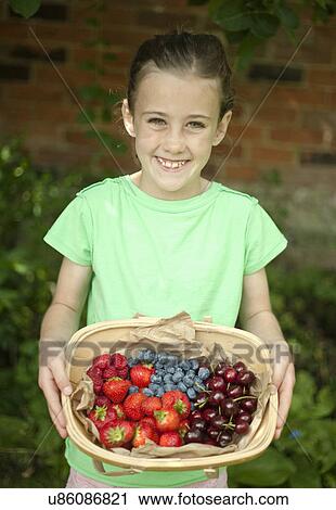 Garden trug of assorted berries View Large Photo Image Stock Image - Garden trug of assorted berries. Fotosearch