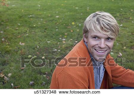 Man in park View Large Photo Image Stock Photo - Man in park. Fotosearch