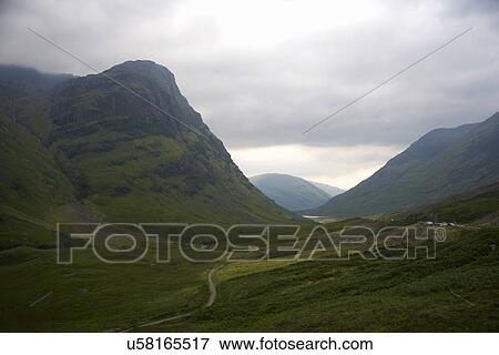 Mountains in Rannoch Moor, Scotland View Large Photo Image Stock Photo - Mountains in Rannoch Moor, Scotland. Fotosearch