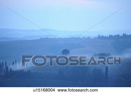 Picture - Rural landscape, Tuscany, Italy. Fotosearch