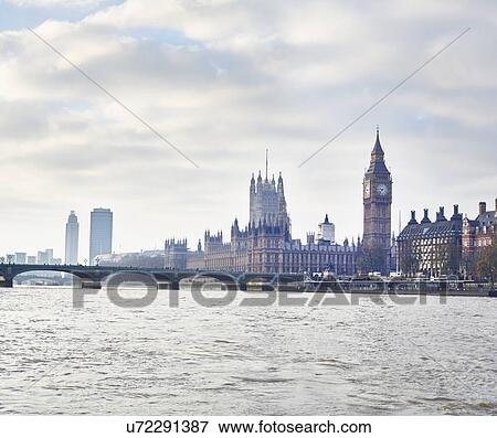 View of the Houses of Parliament and Westminster Bridge, London, UK View Large Photo Image Stock Photo - View of the Houses of Parliament and Westminster Bridge, London, UK. Fotosearch