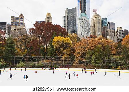 People ice skating View Large Photo Image Stock Image - People ice skating. Fotosearch