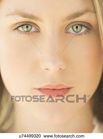 Portrait of blond woman View Large Photo Image Stock Image - Portrait of blond woman. Fotosearch