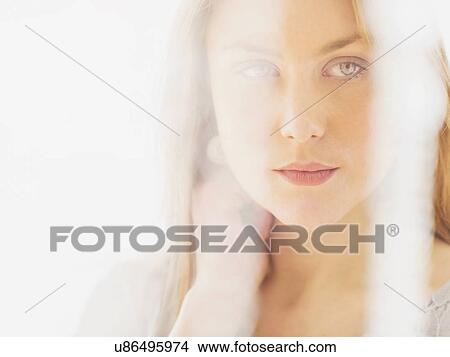 Portrait of young blond woman View Large Photo Image Picture - Portrait of young blond woman. Fotosearch