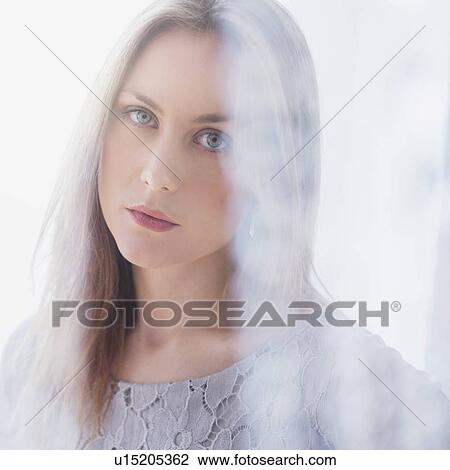 Portrait of young blond woman View Large Photo Image Stock Image - Portrait of young blond woman. Fotosearch