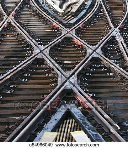 Stock Photo - Railroad track. Fotosearch