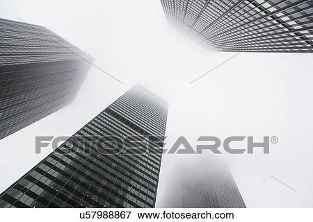 Skyscrapers View Large Photo Image Stock Photo - Skyscrapers. Fotosearch