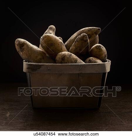 Picture - Studio shot potatoes. Fotosearch