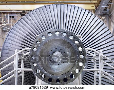 Detail of steam low pressure steam turbine under repair View Large Photo Image Stock Photo - Detail of steam low pressure steam turbine under repair. Fotosearch