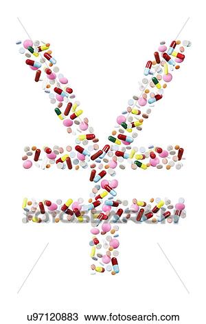 Stock Image - Yen symbol. Fotosearch