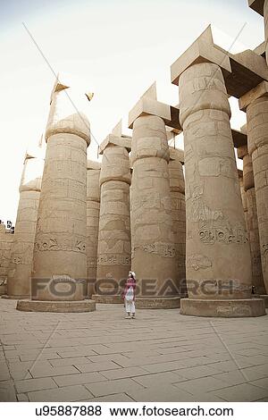 Stock Photo - Karnak Temple, Luxor, Egypt. Fotosearch