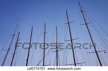 Stock Image - Marina, French Riviera, Cannes, France. Fotosearch