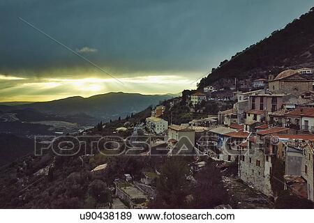 Stock Photo - Peille, Alpes Maritimes, France. Fotosearch