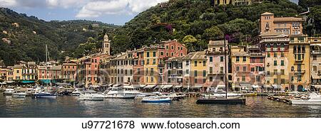 Portofino, Genova, Liguria, Italy View Large Photo Image Stock Photo - Portofino, Genova, Liguria, Italy. Fotosearch