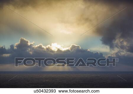 View of stormy sky, sea and sunlight, Reykjanes, Iceland View Large Photo Image Stock Image - View of stormy sky, sea and sunlight, Reykjanes, Iceland. Fotosearch