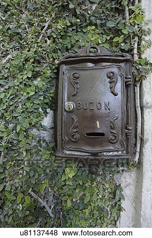 Close-up of mailbox and ivy on wall; San Miguel de Allende; Guanajuato; Mexico View Large Photo Image Stock Photo - Close-up of mailbox and ivy on wall; San Miguel de Allende; Guanajuato; Mexico. Fotosearch