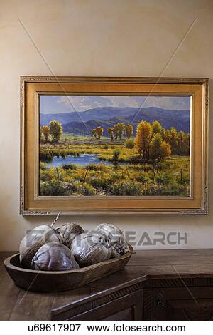 Dried coconuts with picture frame on wall; Santa Fe; New Mexico; USA View Large Photo Image Stock Photo - Dried coconuts with picture frame on wall; Santa Fe; New Mexico; USA. Fotosearch