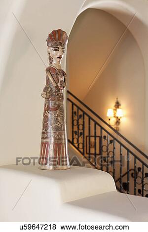Statue with railing and lit wall lamp in background; Santa Fe; New Mexico; USA View Large Photo Image Stock Photo - Statue with railing and lit wall lamp in background; Santa Fe; New Mexico; USA. Fotosearch