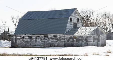 Barn in snow covered field, Hecla Grindstone Provincial Park, Manitoba, Canada View Large Photo Image Stock Image - Barn in snow covered field, Hecla Grindstone Provincial Park, Manitoba, Canada. Fotosearch