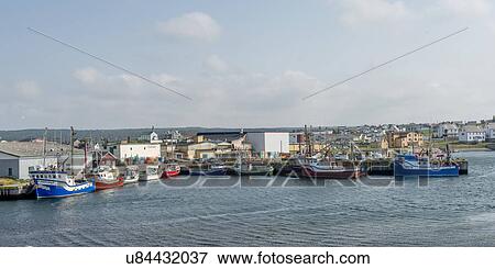 Boats at harbor, Bonavista, Bonavista Peninsula, Newfoundland And Labrador, Canada View Large Photo Image Stock Photo - Boats at harbor, Bonavista, Bonavista Peninsula, Newfoundland And Labrador, Canada. Fotosearch