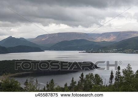 Bonne Bay, Norris Point, Gros Morne National Park, Newfoundland And Labrador, Canada View Large Photo Image Stock Photography - Bonne Bay, Norris Point, Gros Morne National Park, Newfoundland And Labrador, Canada. Fotosearch