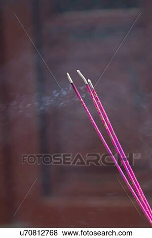 Burning incenses at Lama Temple, Dongcheng District, Beijing, China View Large Photo Image Stock Photo - Burning incenses at Lama Temple, Dongcheng District, Beijing, China. Fotosearch