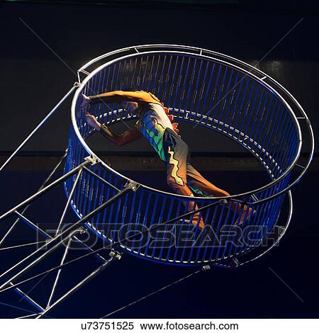 Stock Photography - Chinese Acrobat performing, Beijing, China. Fotosearch