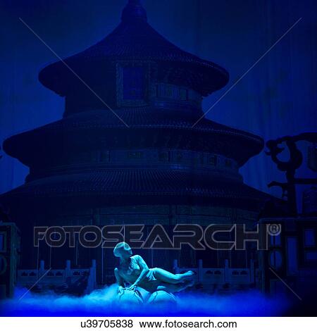 Chinese Acrobats performing, Beijing, China View Large Photo Image Stock Photo - Chinese Acrobats performing, Beijing, China. Fotosearch