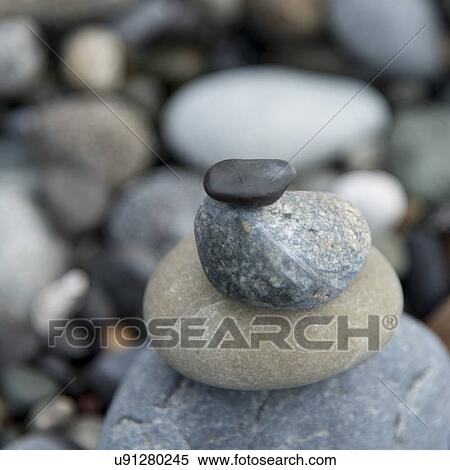 Close-up of stack of stones, Deception Pass State Park, Oak Harbor, Washington State, USA View Large Photo Image Stock Photography - Close-up of stack of stones, Deception Pass State Park, Oak Harbor, Washington State, USA. Fotosearch