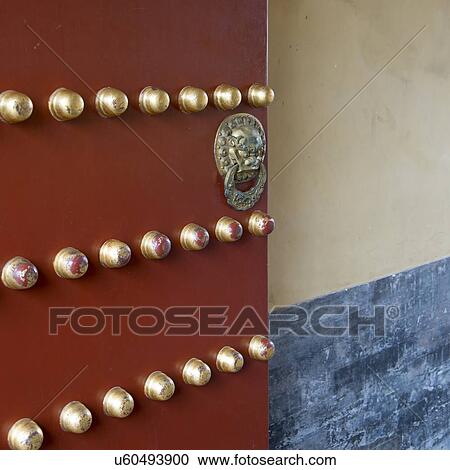 Details of a gate, Imperial Vault Of Heaven, Temple Of Heaven, Dongcheng, Beijing, China View Large Photo Image Stock Image - Details of a gate, Imperial Vault Of Heaven, Temple Of Heaven, Dongcheng, Beijing, China. Fotosearch