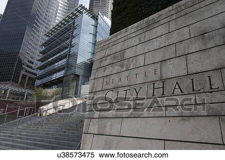 Exterior view of Seattle City Hall, Seattle, Washington State, USA View Large Photo Image Stock Photography - Exterior view of Seattle City Hall, Seattle, Washington State, USA. Fotosearch