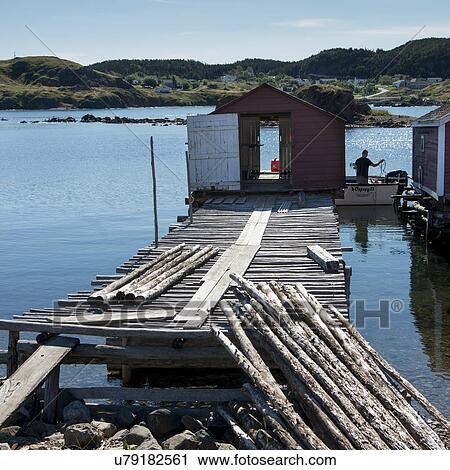 Fishing wharf at Twillingate, South Twillingate Island, Newfoundland And Labrador, Canada View Large Photo Image Stock Image - Fishing wharf at Twillingate, South Twillingate Island, Newfoundland And Labrador, Canada. Fotosearch