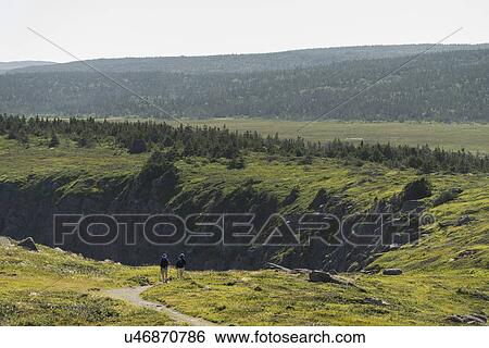 Hikers in Cape Spear, St. John's, Newfoundland And Labrador, Canada View Large Photo Image Stock Photograph - Hikers in Cape Spear, St. John's, Newfoundland And Labrador, Canada. Fotosearch