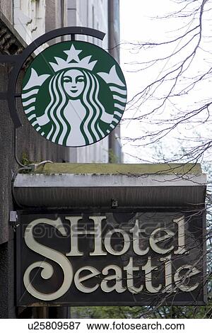 Hotel Seattle sign, Seattle, Washington State, USA View Large Photo Image Stock Photo - Hotel Seattle sign, Seattle, Washington State, USA. Fotosearch